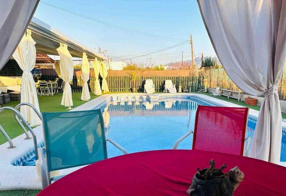 Casa Rural A 4Km De Murcia Con Piscina Y Spa Caliente מראה חיצוני תמונה